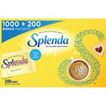 Splenda No Cal Sweetener 1000ct